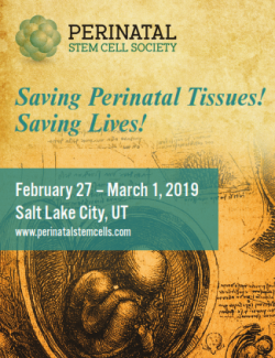 Perinatal Stem Cell Scoeity 2019 save the date