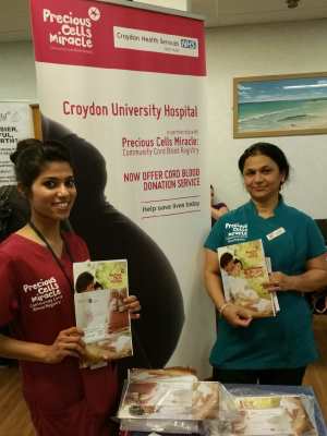 Precious Cells Miracle partnership with Croydon NHS Trust