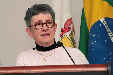 Dr Joanne Kurtzberg first talk in Brazil