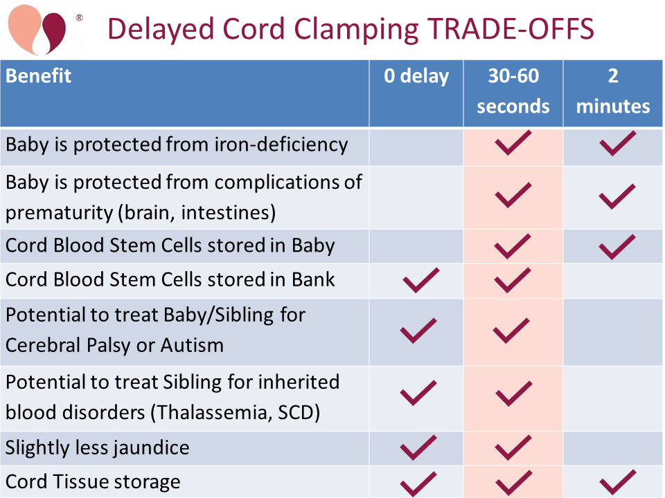 New recommendations suggest waiting up to 1 minute before cutting umbilical  cord