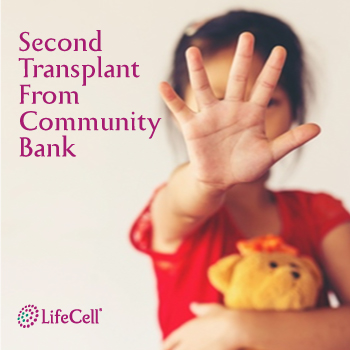 Little Gauri 2nd child saved by LifeCell Community Bank