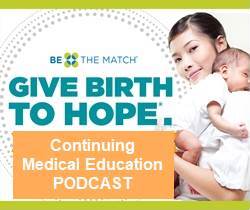Be The Match CME podcast with Kim Petrella RN