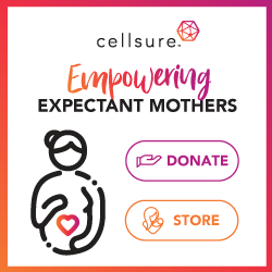 CellSure fully integrates public donation and private storage of newborn stem cells