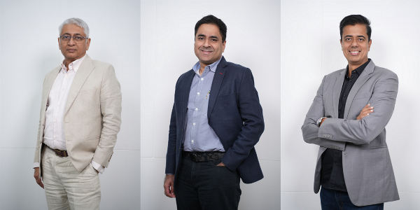Founders of ReeLabs: Mr. Sunil Pophale, Dr. Abhijit Bopardikar, Dr. Rohit Kulkarni