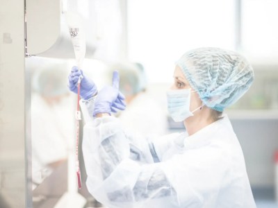 nurse preparing therapy in Hungary