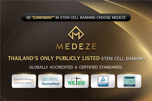 MEDEZE: Thailand's only publicly listed stem cell bank