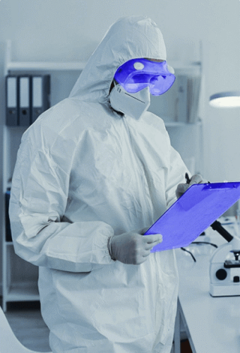 Image Credit: Laboratory worker at PolTREGS