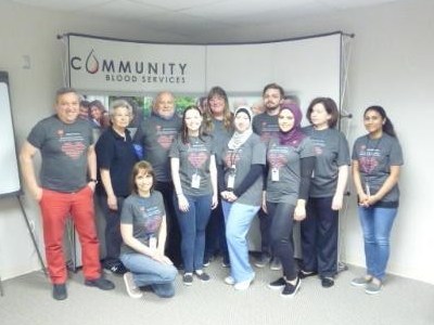 Lab Week at Community Blood Services 2015