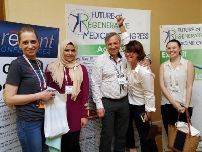 Staff Anna, Noha, Roger, Misty, Susan at conference in NJ 2017