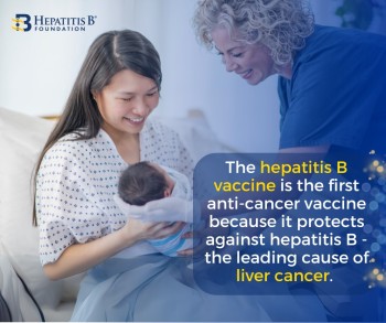 Hepatitis B education courtesy of Hepatitis B Foundation Facebook