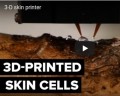 Wake Forest Institute for Regenerative Medicine 3D printed skin cells