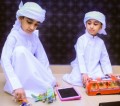 Zayed thalassemia patient with brother and stem cell donor Mohammed